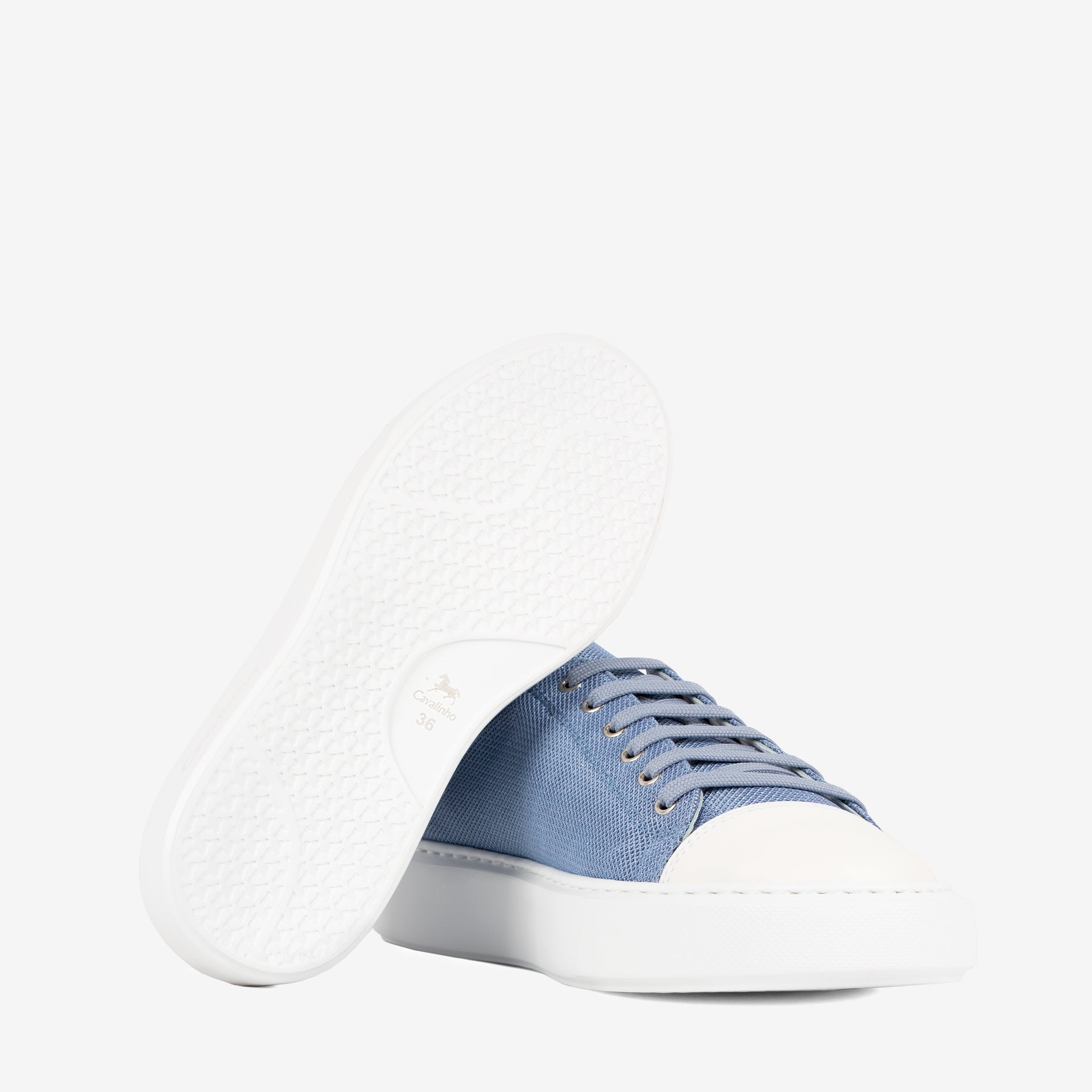 Cavalinho Amore Sparkly Blue Sneakers for Women SKU 48010143.10 #color_blue