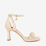 Cavalinho Perla Nude Leather Sandals for Women SKU 48010144.05 #color_beige