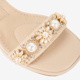 Cavalinho Perla Nude Leather Sandals for Women SKU 48010144.05 #color_beige