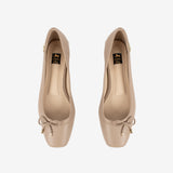 CV By Cavalinho Nude Leather Flats SKU 48010146.05 #color_beige