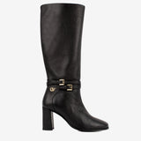 Black Signature CV by Cavalinho Knee-High Leather Boots SKU 48010148.01 #color_black
