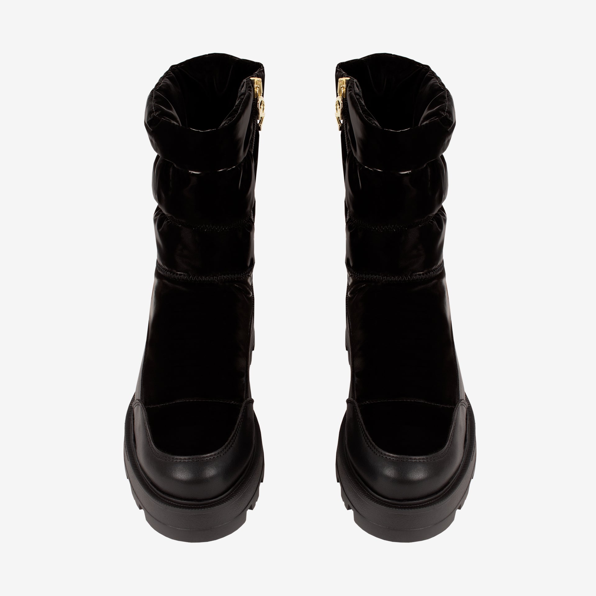 Cavalinho Black Snowfall Ankle Boots SKU 48010149.01 #color_black