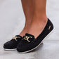 #color_ Black | Cavalinho Belle Leather Loafers - Black - 48020001.01_M01