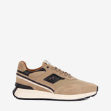 Cavalinho Courtesy Beige Sneakers for Men SKU 48050003.43 #color_Black / Tan