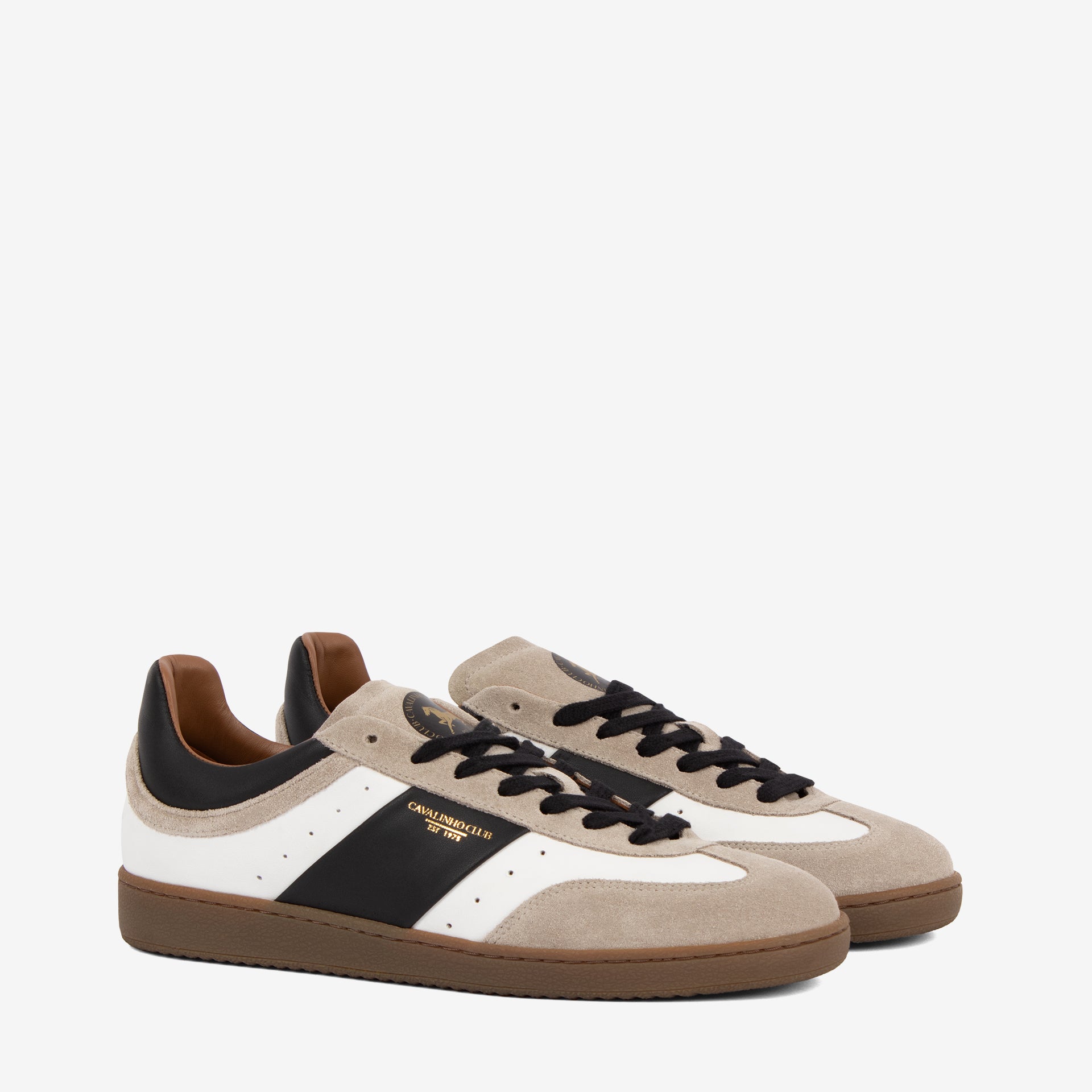 Cavalinho Club Unisex Sneakers for Women and Men SKU 48050004.33 #color_beige / white / black