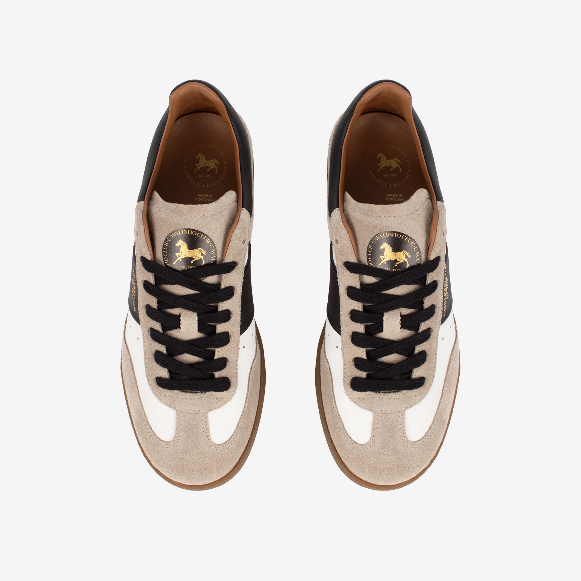 Cavalinho Club Unisex Sneakers for Women and Men SKU 48050004.33 #color_beige / white / black