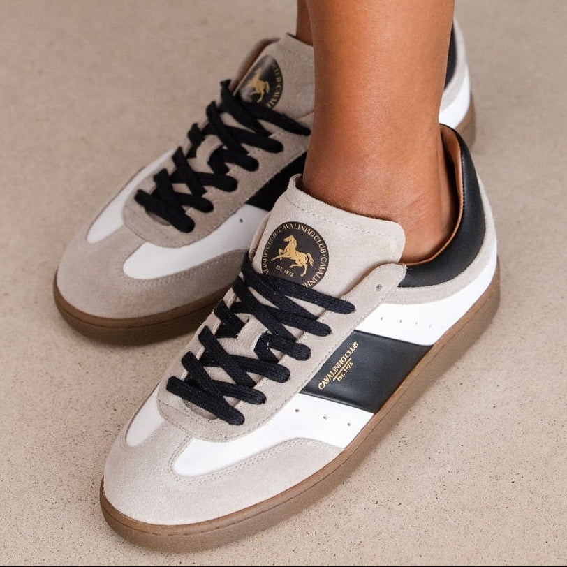 Cavalinho Club Unisex Sneakers for Women and Men SKU 48050004.33 #color_beige / white / black