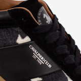 Cavalinho Club Line Sneakers for Women with Cow Print SKU 48050005.01 #color_black / white