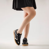 Cavalinho Club Line Sneakers for Women with Cow Print SKU 48050005.01 #color_black / white