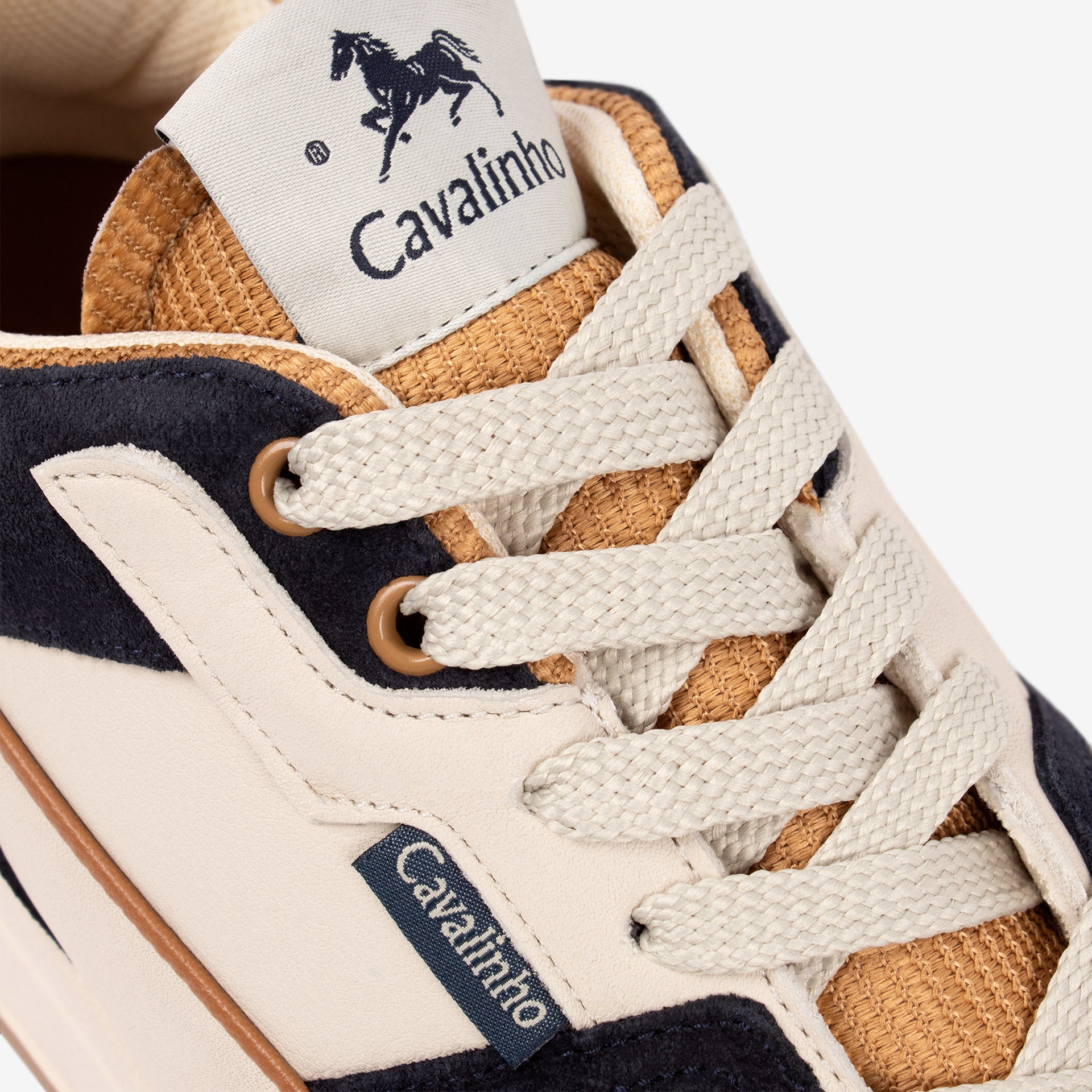 Cavalinho Revo Sneakers for Men SKU 48050006.13 #color_saddlebrown / beige / black