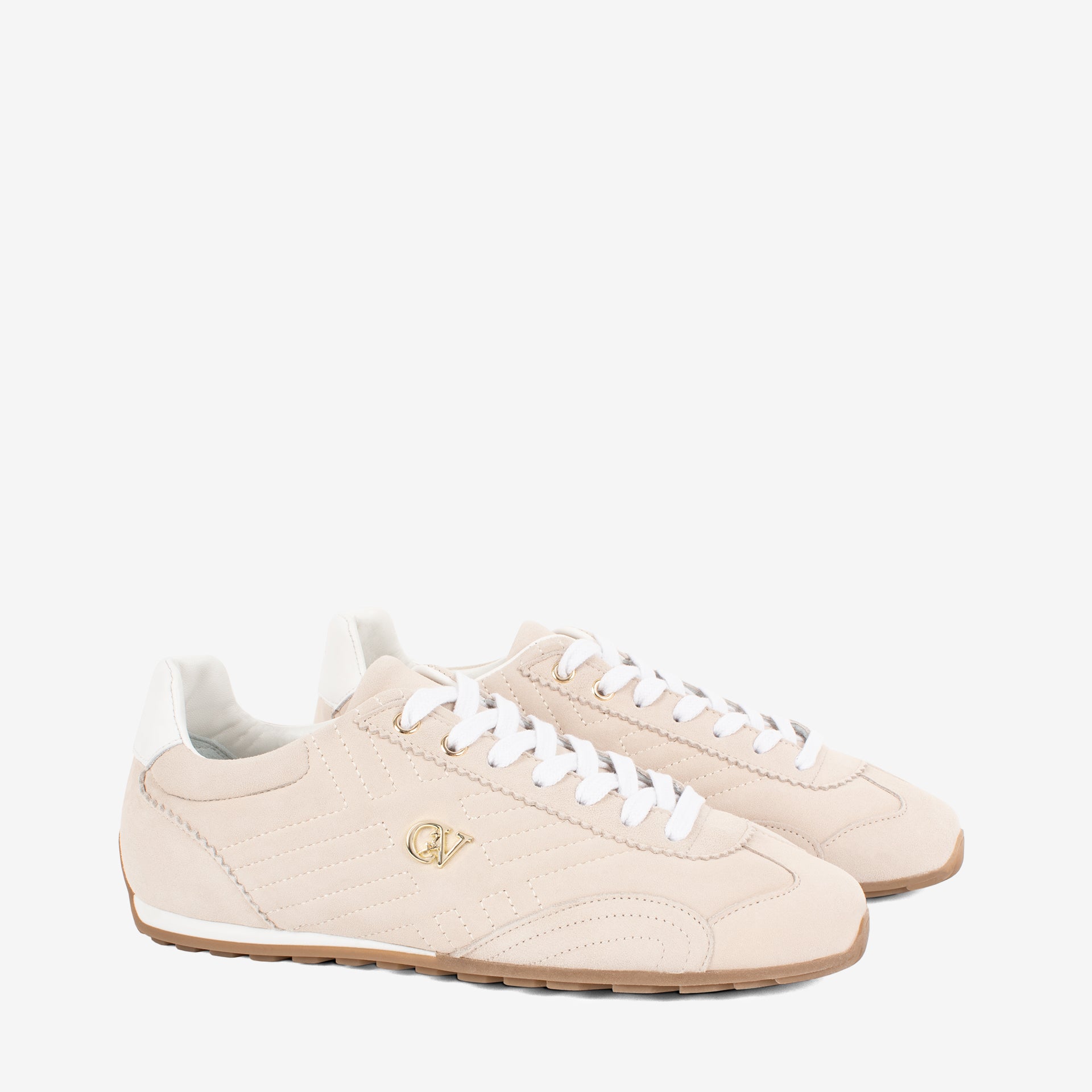 Cavalinho Pure Low Beige Sneakers for Women SKU 48050008.05 #color_beige