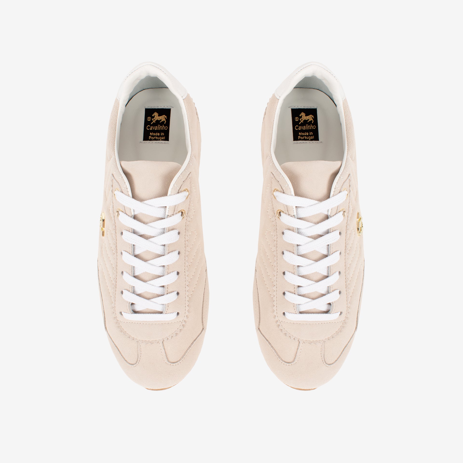 Cavalinho Pure Low Beige Sneakers for Women SKU 48050008.05 #color_beige
