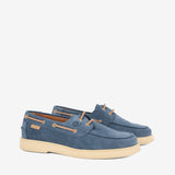 CV By Cavalinho Suede Boat Shoes for Men SKU 48050009.44 #color_blue