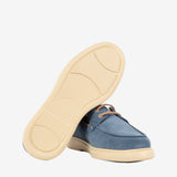 CV By Cavalinho Suede Boat Shoes for Men SKU 48050009.44 #color_blue