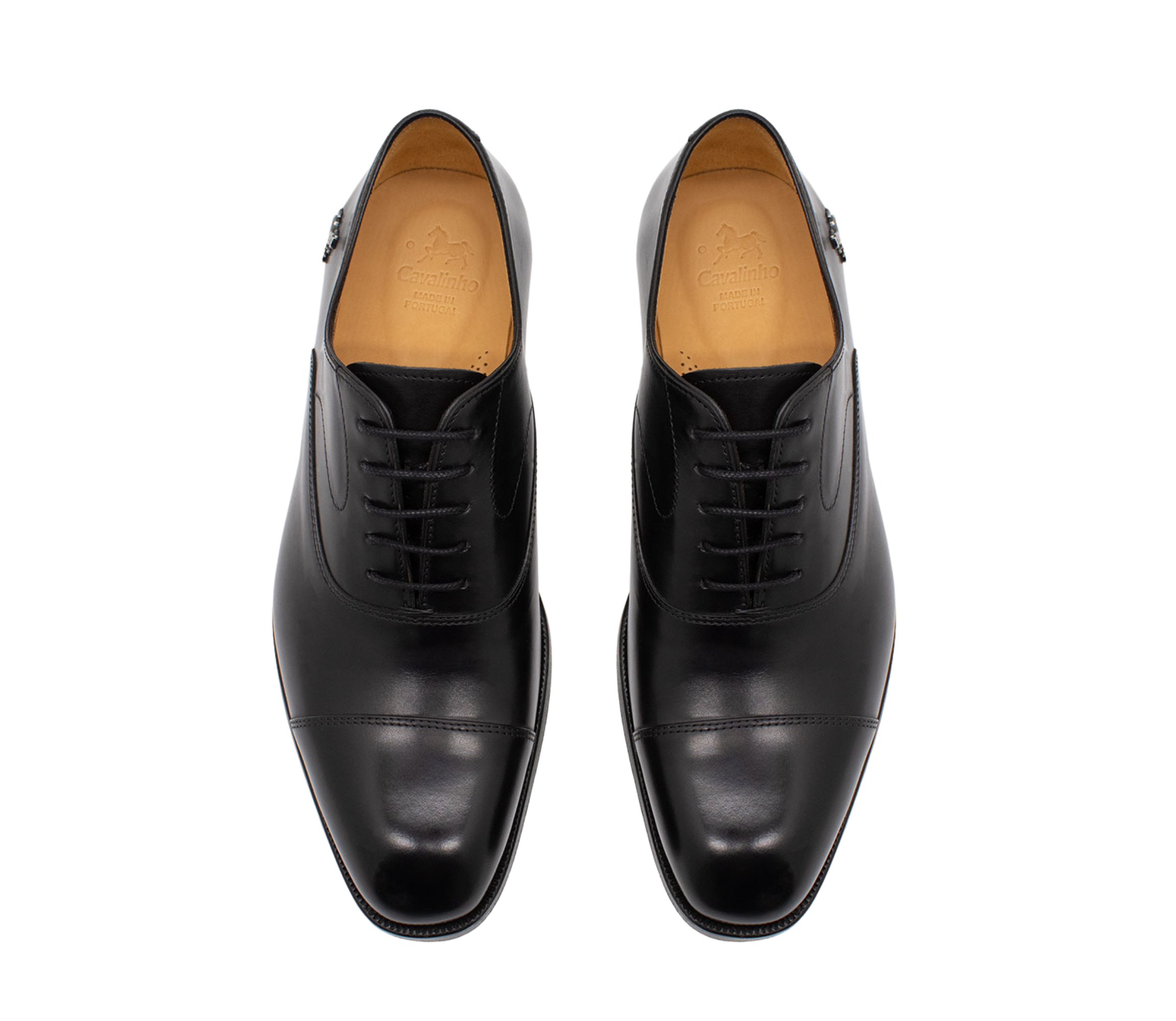 Cavalinho Cavalo Lusitano Leather Toe Cap Oxford Shoes - 48060201.01_P03 #color_