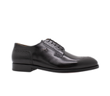 Cavalinho Cavalo Lusitano Leather Derby Brogue Shoes - 48060202.01_P01 #color_ Black