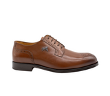 Cavalinho Cavalo Lusitano Leather Derby Brogue Shoes - 48060202.14_P01 #color_ Brown