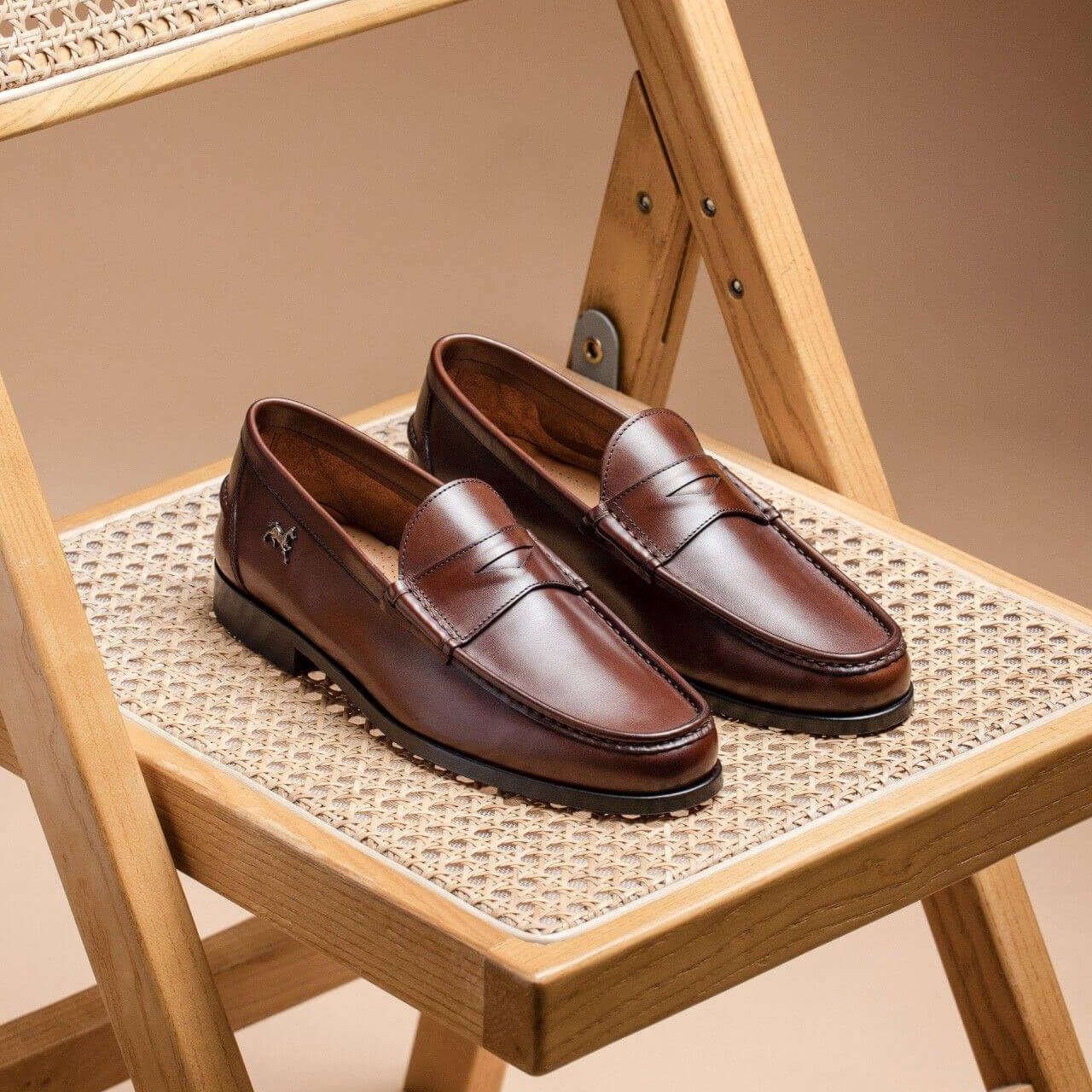 Cavalinho Di Cavallo Brown Leather Loafers SKU 48060203.02 #color_brown, brun, marrom