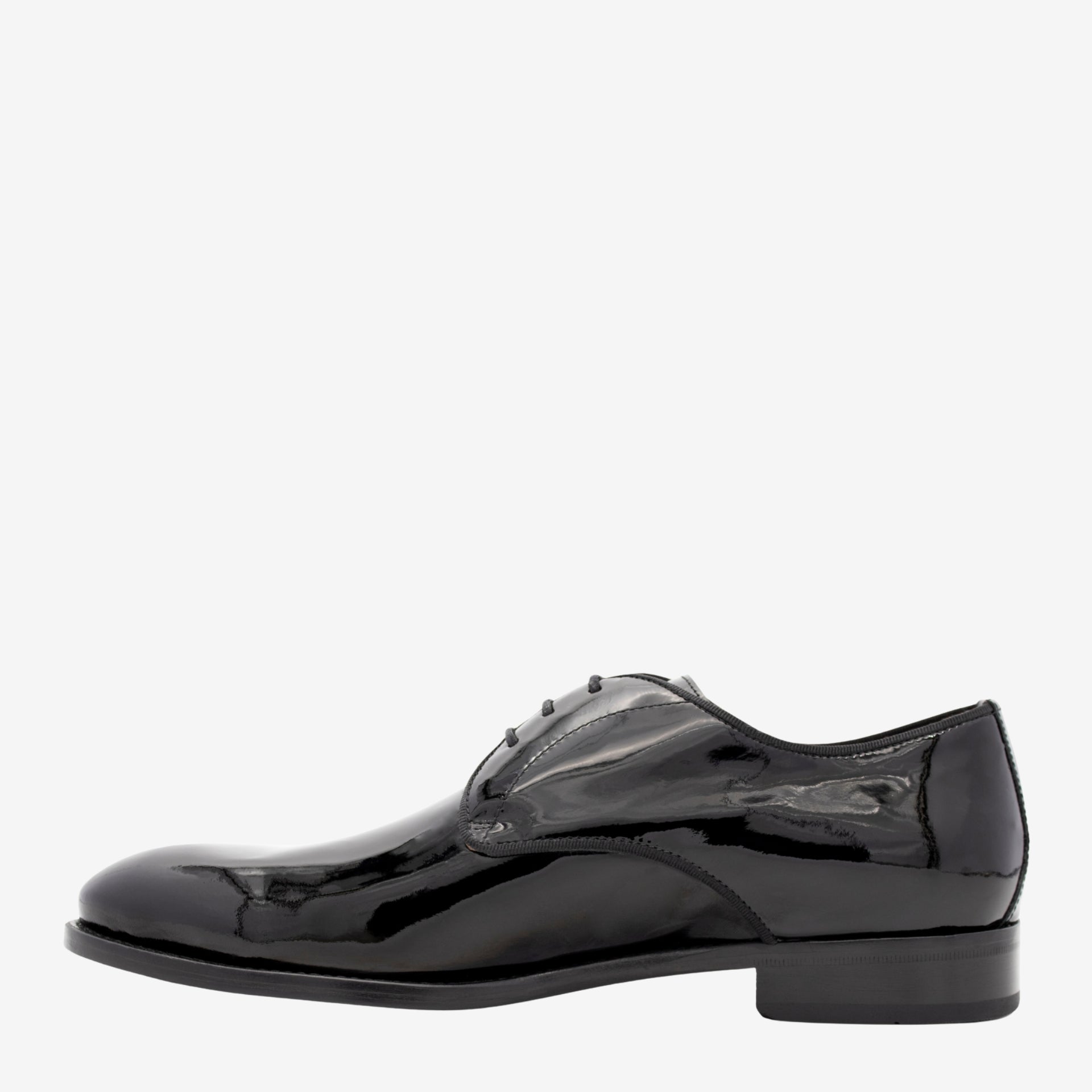 Cavalinho Black Patent Leather Oxford Shoes for Men SKU 48060720.01 #color_black