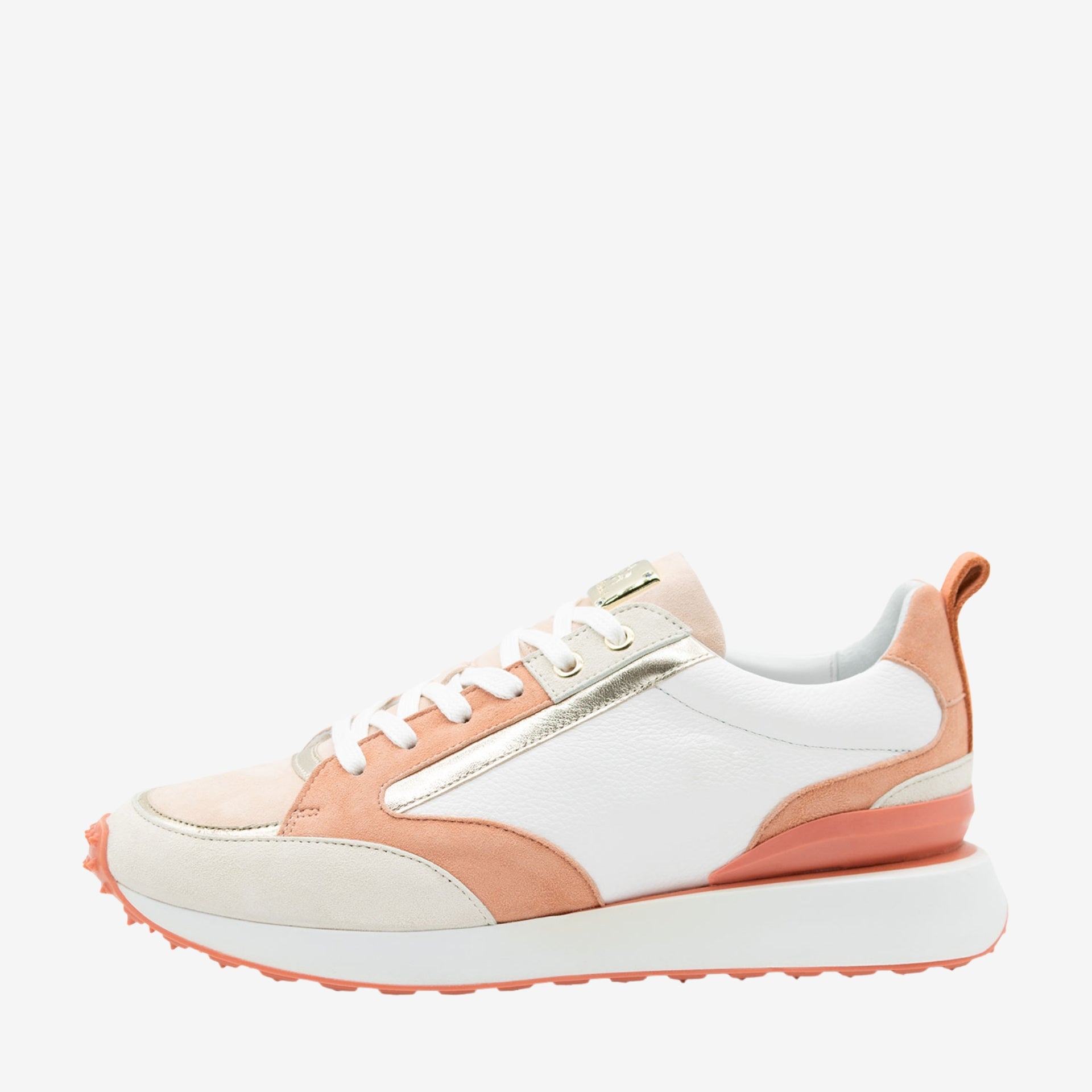 Cavalinho Cosmic Sneakers for Women SKU 48080004.11 #color_White / LightSalmon