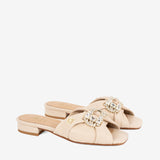 CV By Cavalinho Beige Leather Sandals SKU 48090004.05 #color_beige
