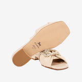 CV By Cavalinho Beige Leather Sandals SKU 48090004.05 #color_beige