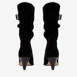 Cavalinho Black Nomade Suede Mid-Calf Boots SKU 48090005.01 #color_black