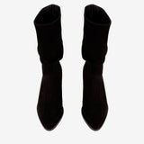 Cavalinho Black Nomade Suede Mid-Calf Boots SKU 48090005.01 #color_black