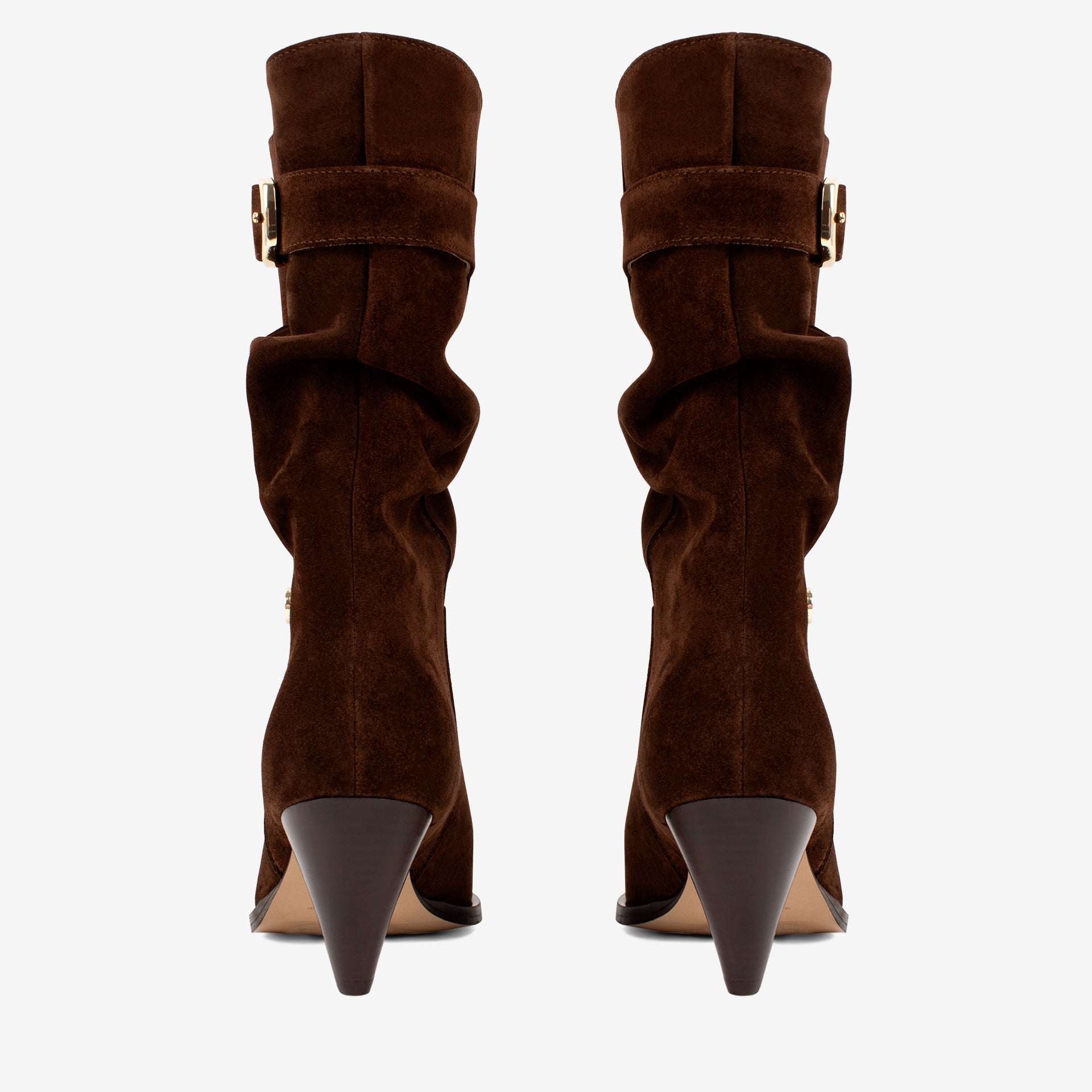 Cavalinho Brown Nomade Suede Mid-Calf Boots SKU 48090005.02 #color_brown