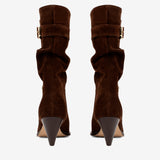 Cavalinho Brown Nomade Suede Mid-Calf Boots SKU 48090005.02 #color_brown