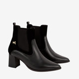 Origem by Cavalinho Black Ankle Leather Boots SKU 48090006.01 #color_black