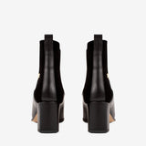 Origem by Cavalinho Black Ankle Leather Boots SKU 48090006.01 #color_black