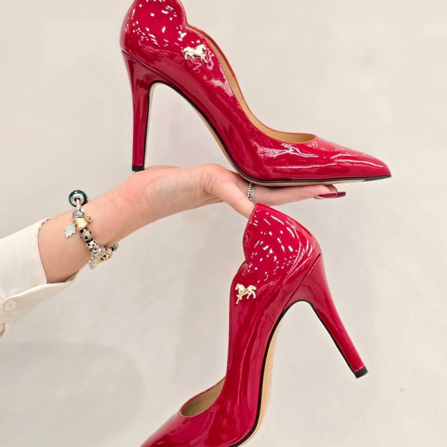 Cavalinho All In Classic High Heel Pump SKU 48100575.04 #color_red