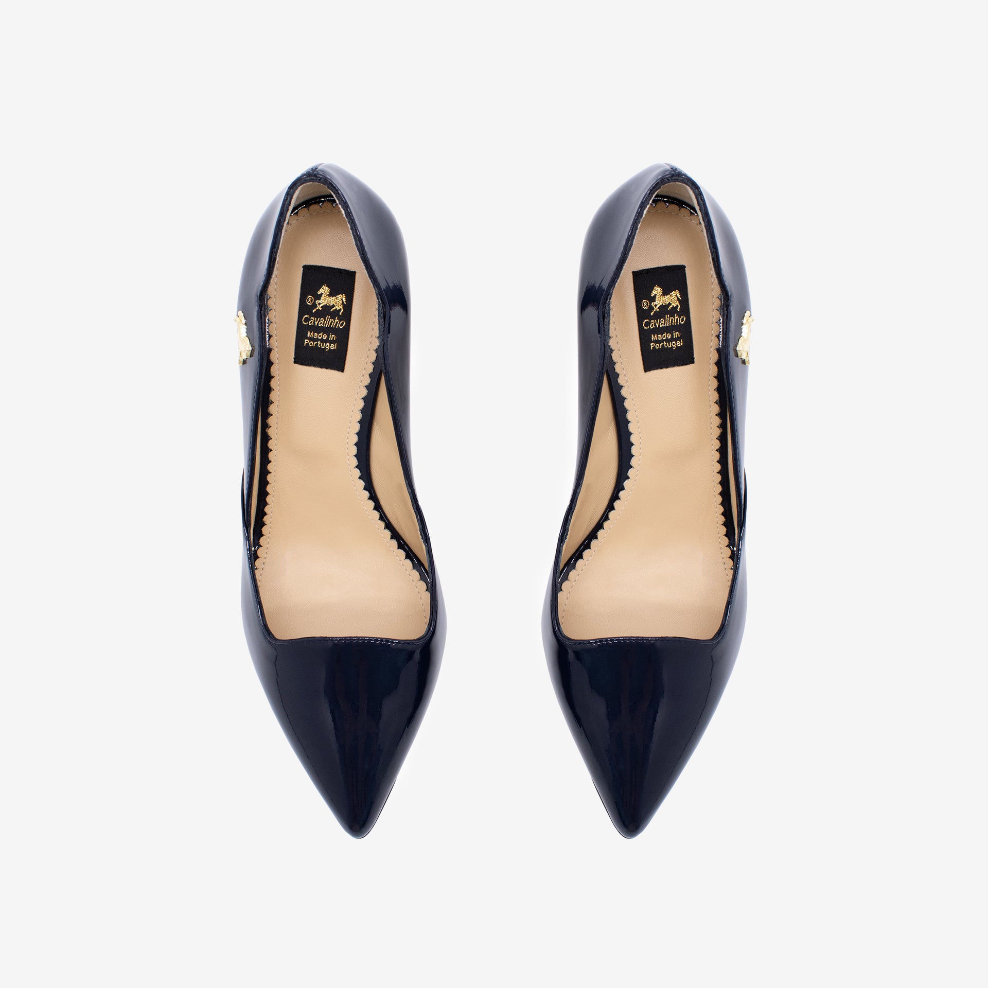 Cavalinho Dreamy Classic Navy Blue Low Heel Pumps for Women SKU 48100578.03 #color_navy