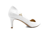 #color_ White | Cavalinho Dreamy Low Heel Pump - White - 48100578.06_3