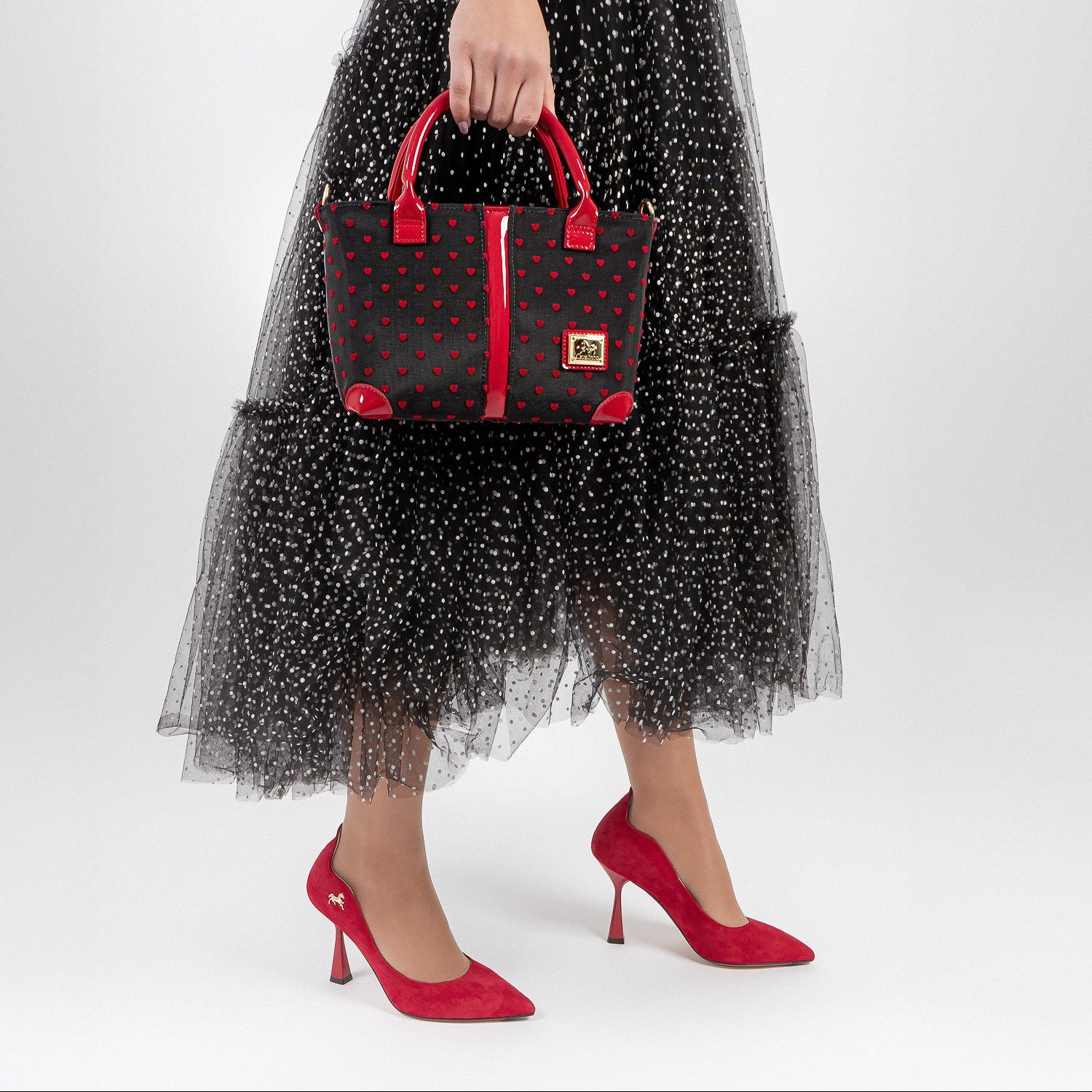 Cavalinho Suede EndLess Love High Heels SKU 48100585.04 #color_red