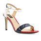 Cavalinho Imponenza Open Toe Heels - Size 10 - Navy / White - 48100596.22_2