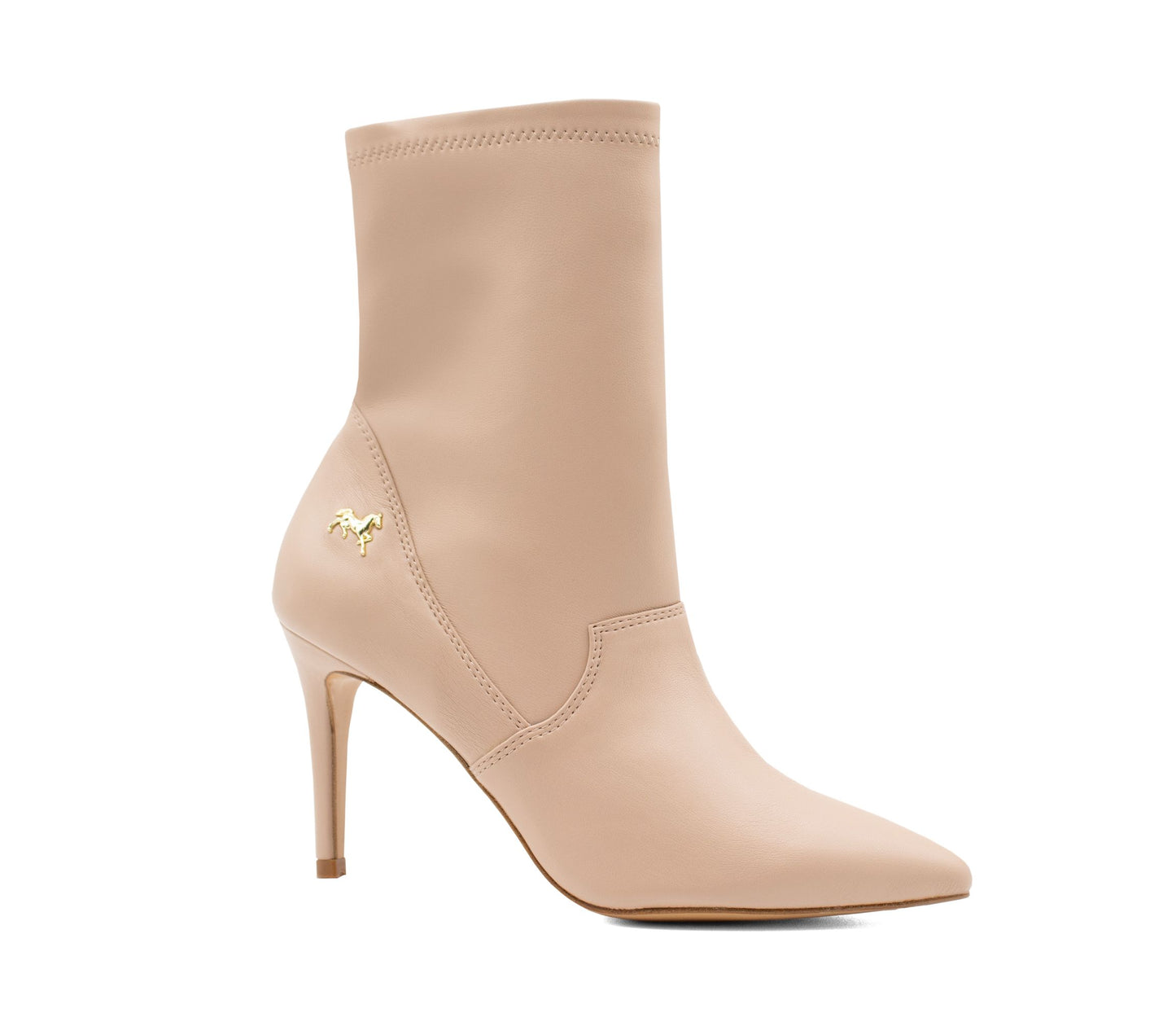 #color_ Beige | Cavalinho Amore Leather Boots - Beige - 48100603.05_2