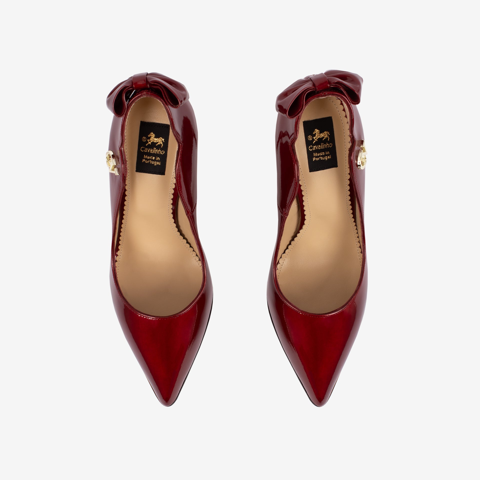 Midnight Rouge Patent Leather Red High Heel Pumps for Women SKU 48100604.04 #color_red