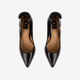 Signature CV by Cavalinho Black Soft Leather High Heel Pumps for Women SKU 48100605.01 #color_black