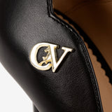 Signature CV by Cavalinho Black Soft Leather High Heel Pumps for Women SKU 48100605.01 #color_black