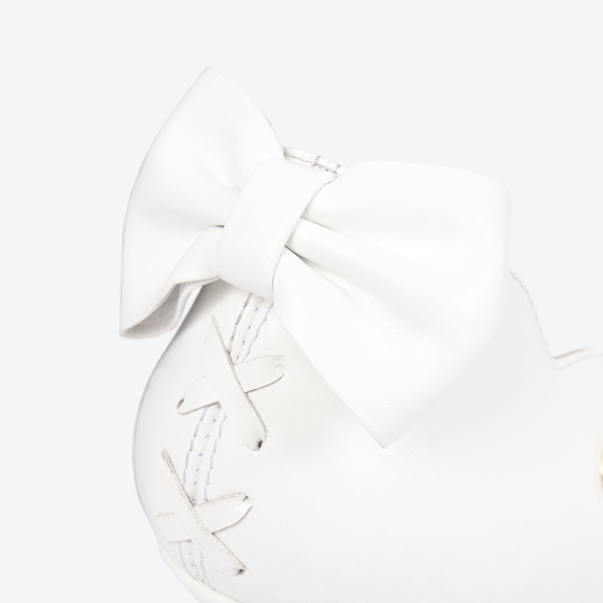 Cavalinho Dear Me White Leather High Heel Pumps for Women SKU 48100605.06 #color_white