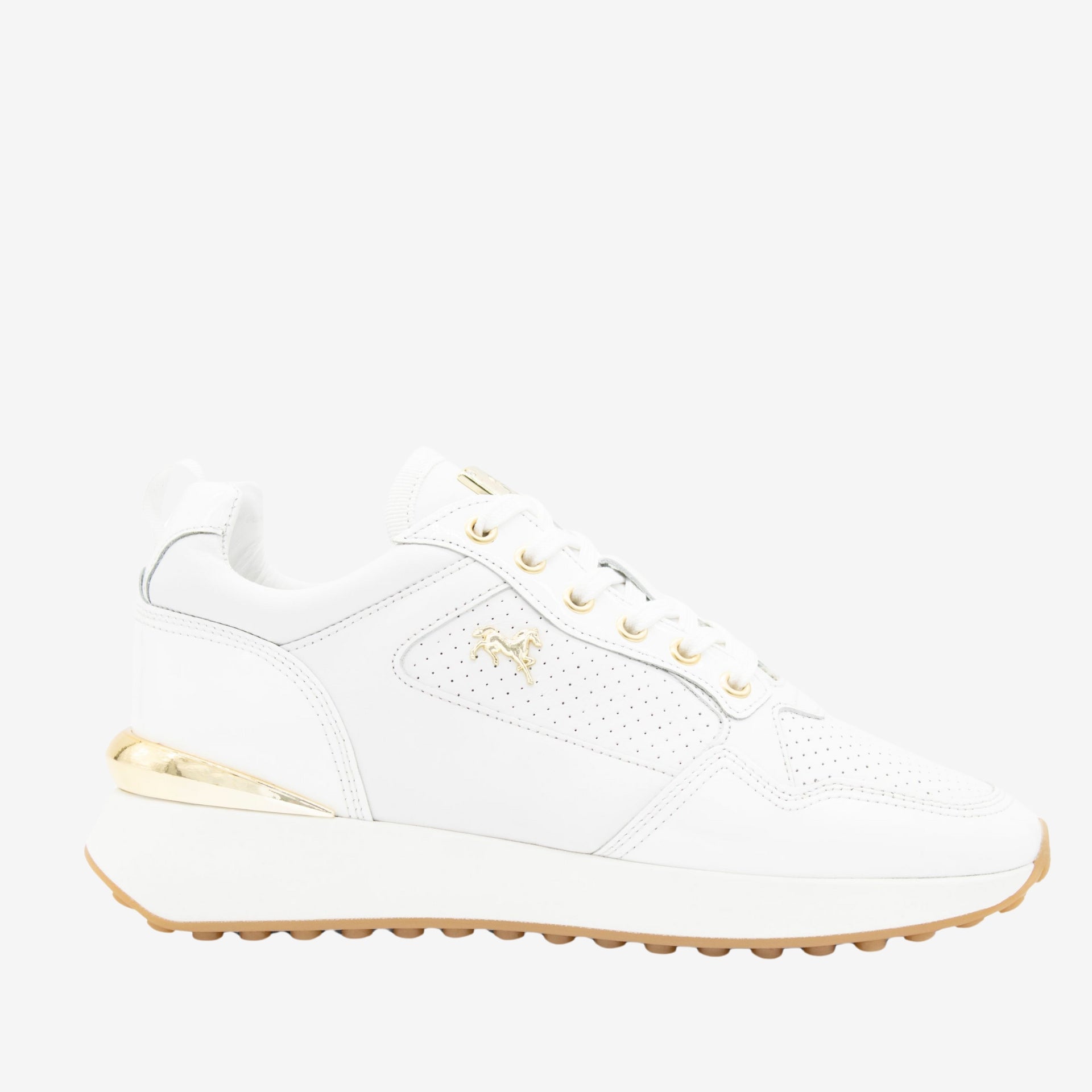 Cavalinho Navy Line White Sneakers for Women SKU 48130103.06 #color_White