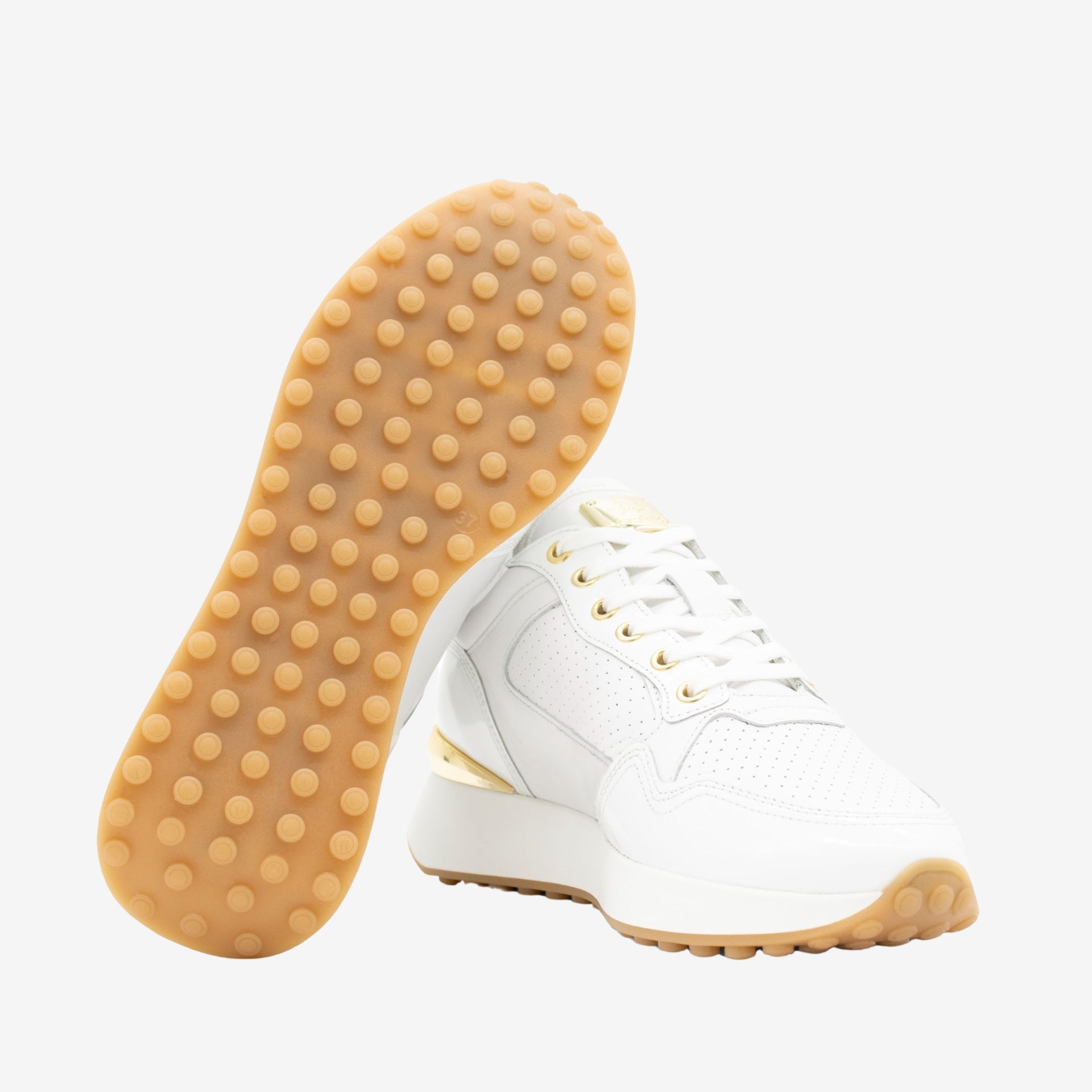 Cavalinho Navy Line White Sneakers for Women SKU 48130103.06 #color_White