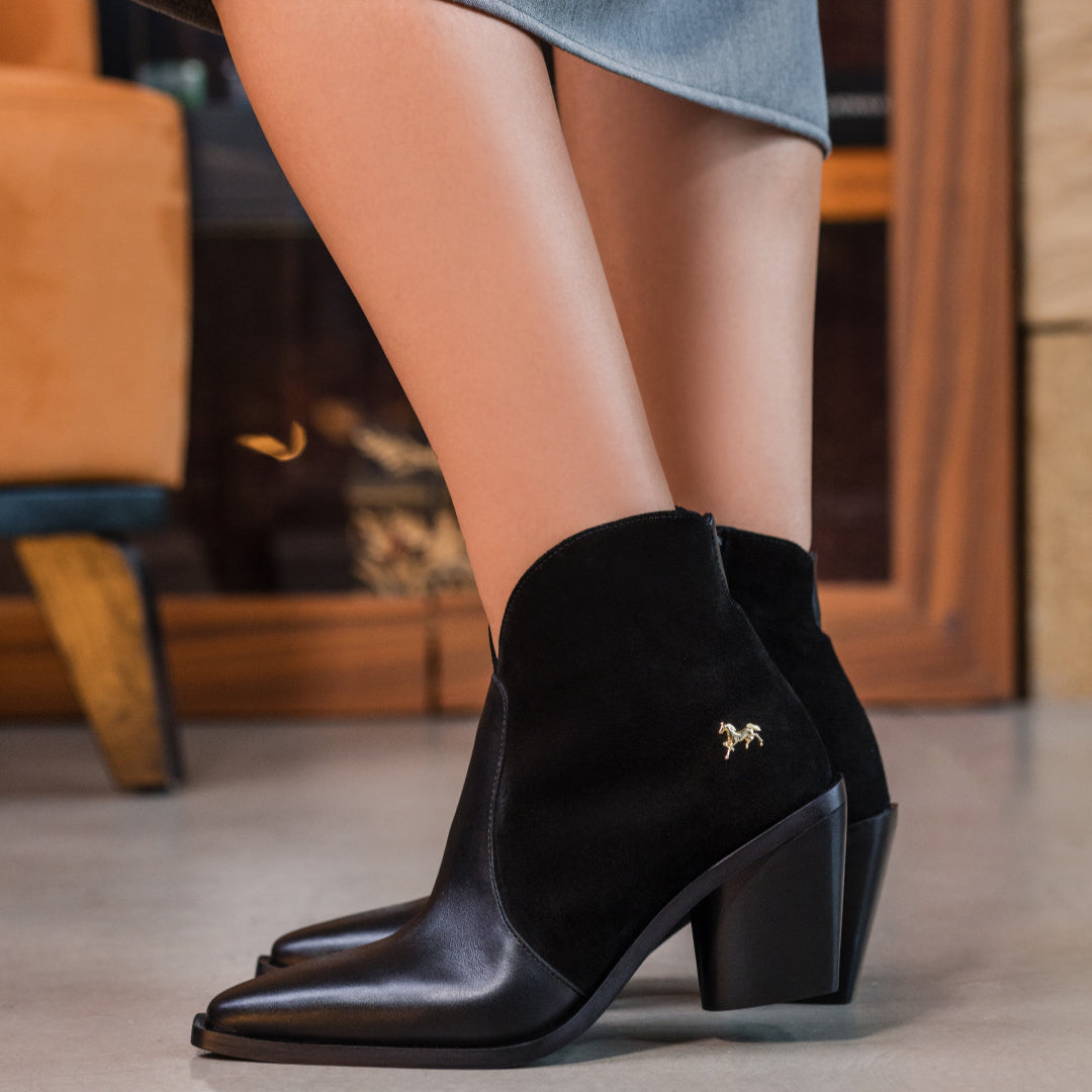 Cavalinho Arizona Ankle Boots SKU 48160400.01 #color_Black