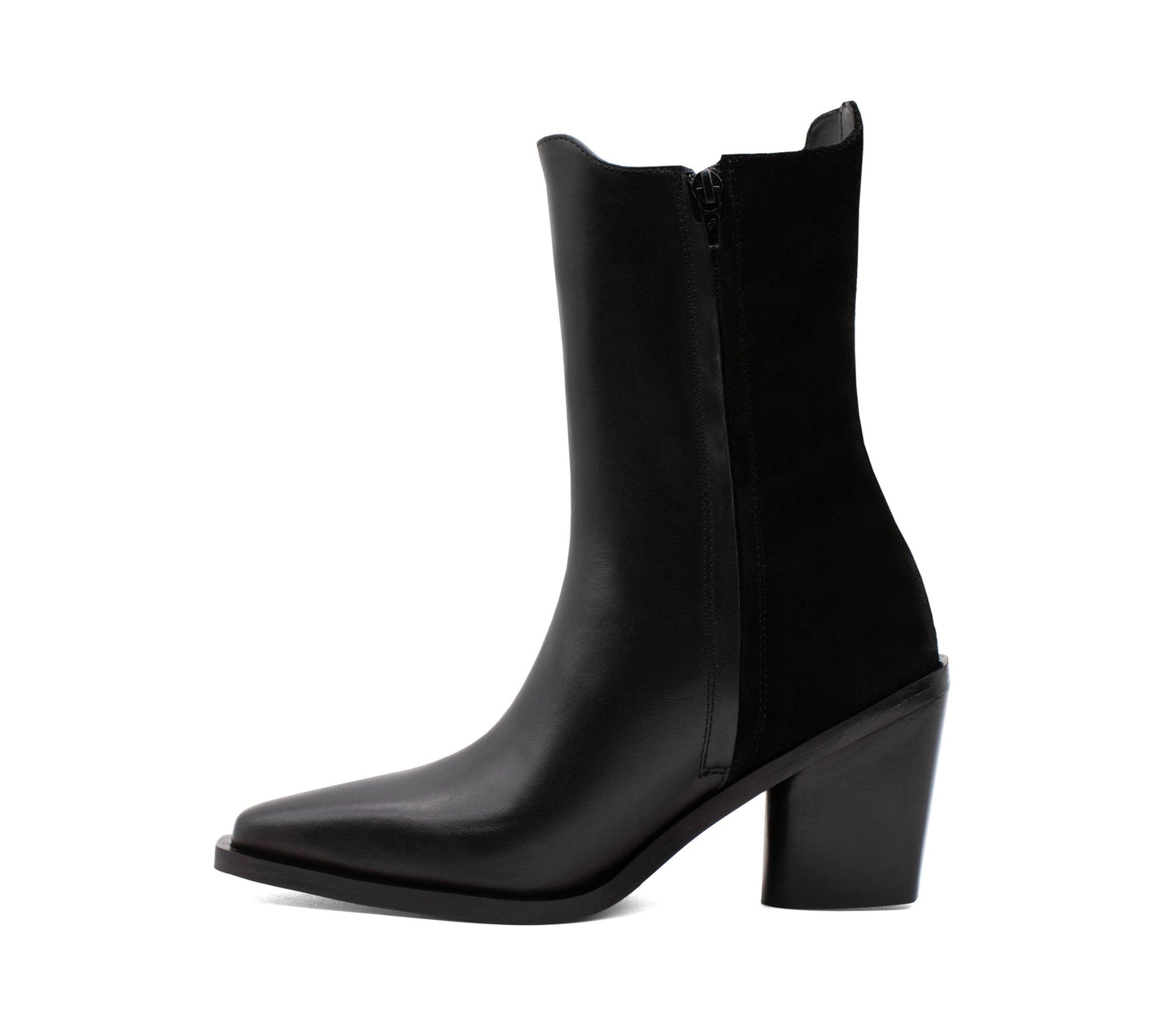 Cavalinho Arizona Leather Boots - Black - 48160401.01_4