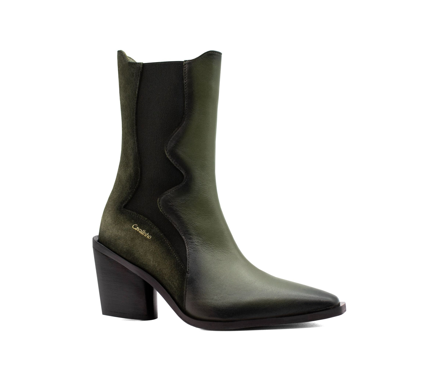 Cavalinho Arizona Leather Boots - DarkOliveGreen - 48160401.09_2