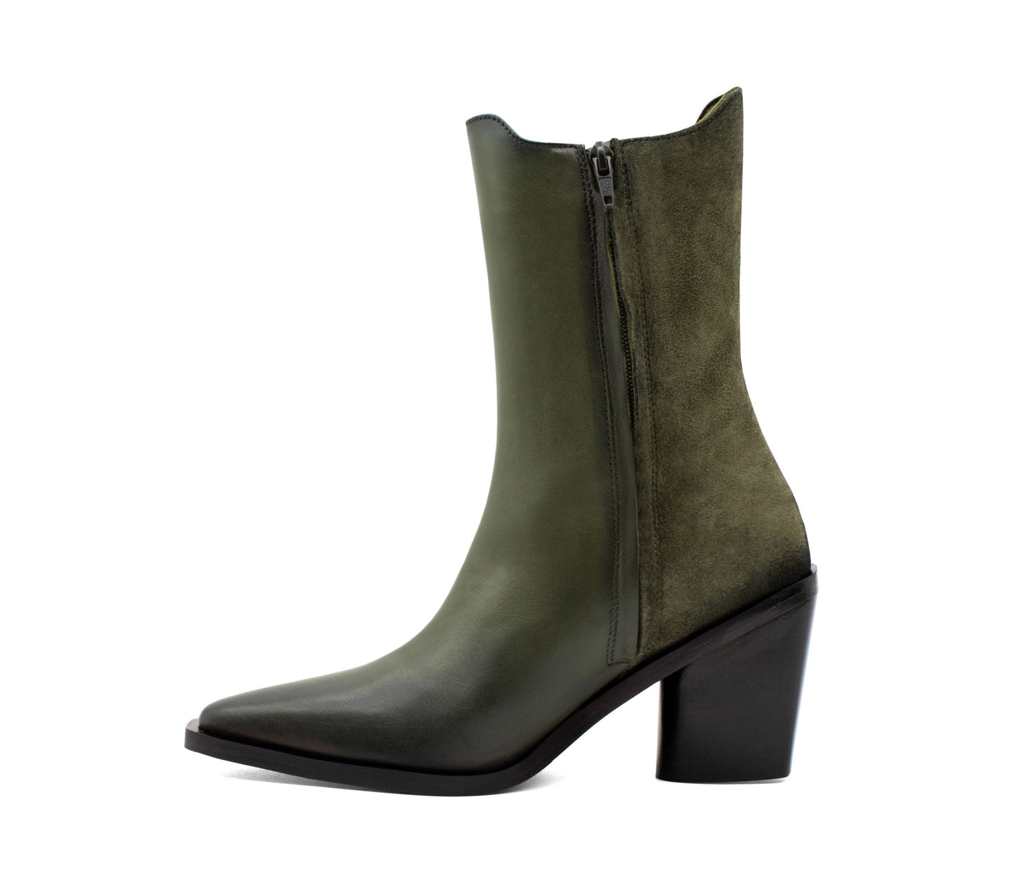 Cavalinho Arizona Leather Boots - DarkOliveGreen - 48160401.09_4
