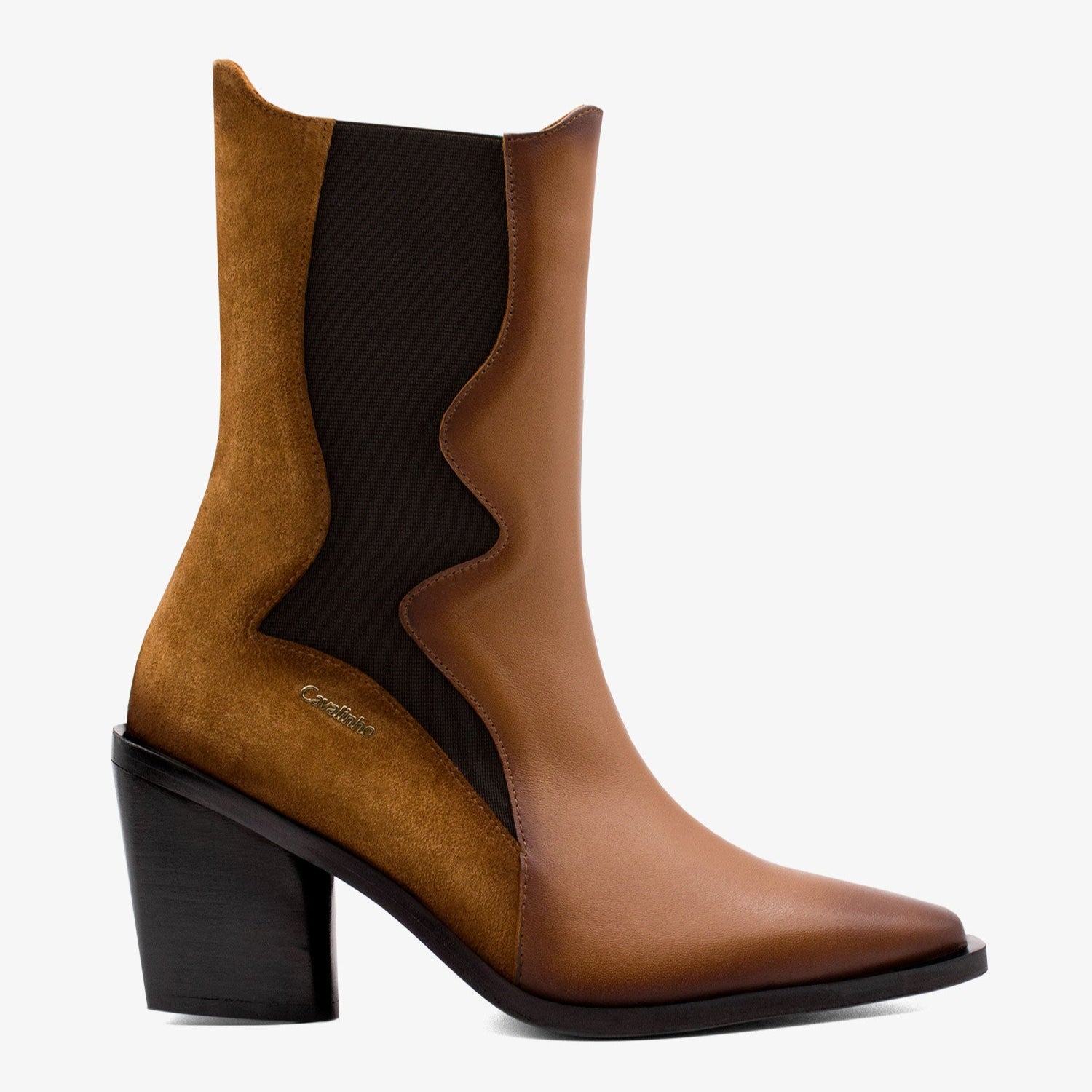 Cavalinho Arizona Leather Boots SKU 48160401.13 #color_SaddleBrown