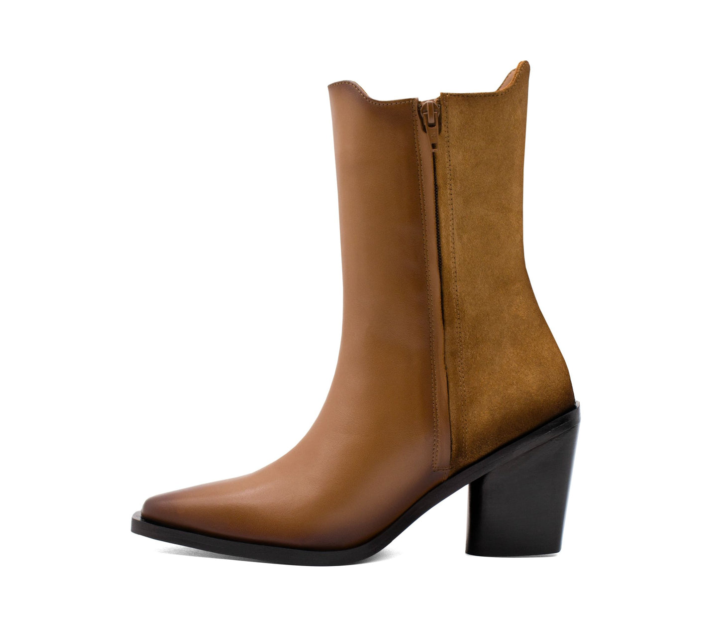 Cavalinho Arizona Leather Boots - SaddleBrown - 48160401.13_4
